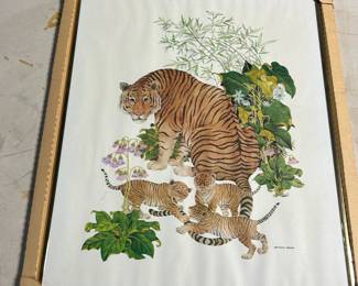 Tiger family portrait