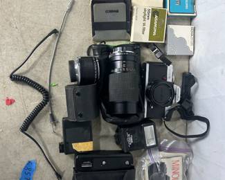 vintage camera lot