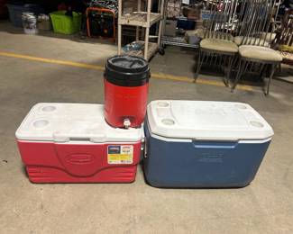 three cooler lot
