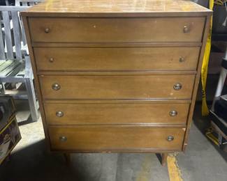 MCM tall Dresser
