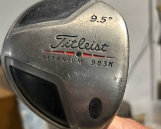 Titleist  titanium driver