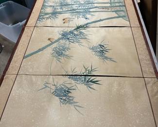 Rice paper asian decor