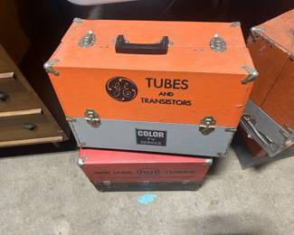 GE TV tube case