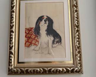 King Charles spaniel art
