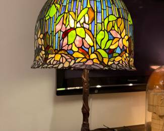 Stained glass lamp
