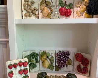 Produce themed plaques 