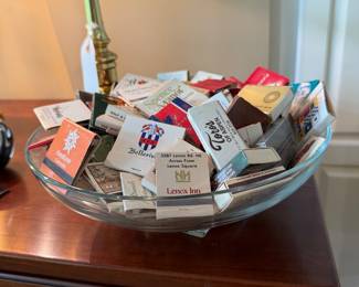 Vintage matchbook collection