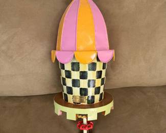 Mackenzie Childs birdhouse