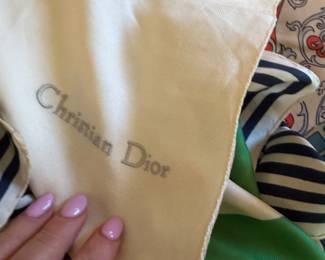 Christian Dior vintage scarf