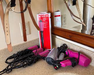 Hair tools and coach belts