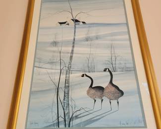 Winter Harmony by P Buckley Moss 