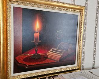 Original oil on canvas by Hennersdorf