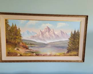 Oil on canvas by Arnberock