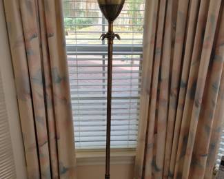 Stiffel bronze floor lamp