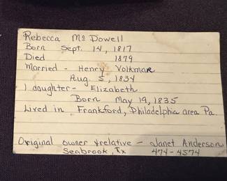 Original o/c Rebecca McDowell Portrait