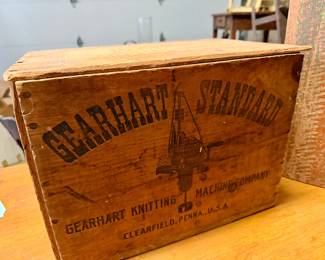 Vintage Gearhart Knitting Machine
