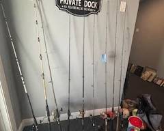 fishing poles