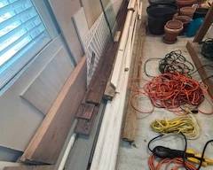 misc wood, crown molding, tongue and groove pieces