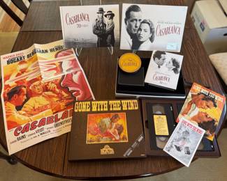 Gone With The Wind and Casablanca Memorabilia