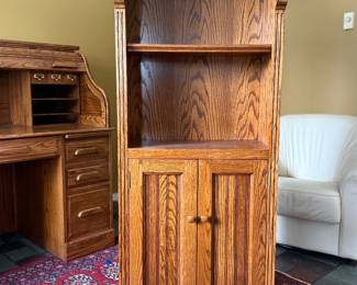 Oak Book Case