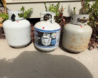 Propane Tank Set (3 x 20lb)