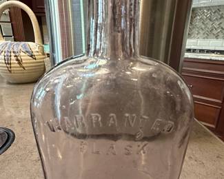 Warranted Flask Glass Bottle