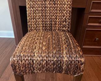 Pottery Barn Seagrass Dining Chair