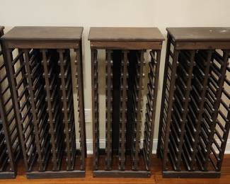 Wooden Wine Rack Unit