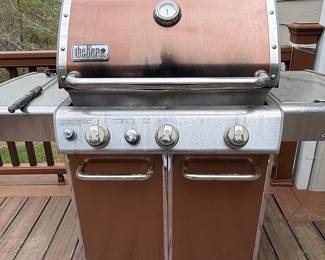 Weber Genesis II E-315 Propane Gas Grill - Copper