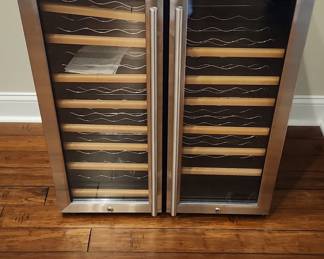 Dual-Zone Wine Cooler Refrigerator