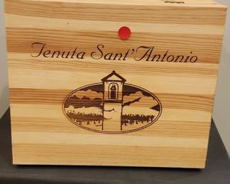 Tenuta Sant'Antonio Wooden Wine Crate