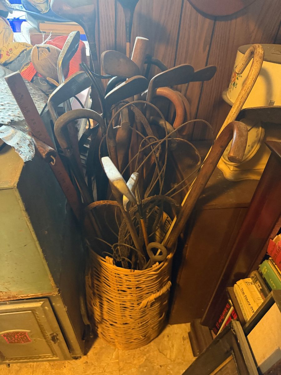 Rug Beaters Golf Clubs and Canes