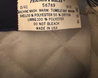 Sears work quited shirt