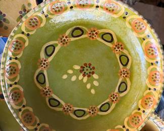 Mexican Pottery Plate