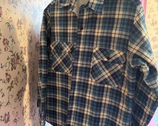 Sears quilted work shirt