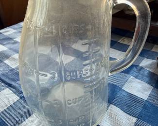 Antique Measuring Pitcher