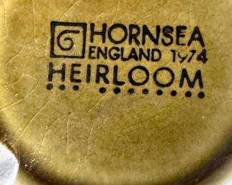 Hornsea England 1974 Heirloom jar