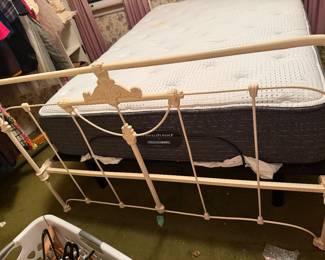 Antique Iron Bed Frame Full Size