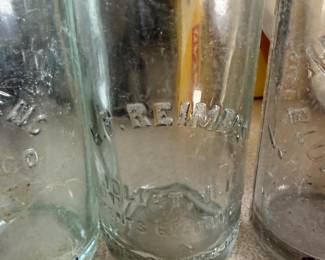 Reiman Milk Bottle Joliet Illinois