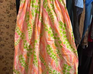 Full Length Mid century skirt