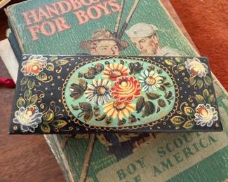 Russian Hand Painted brooch