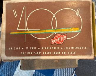 Northwestern 400 playing cards