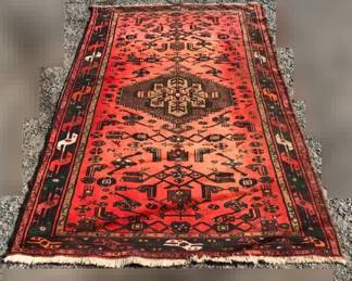 Vintage Hand Knotted Rug