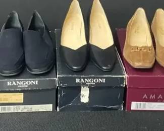 Womens Shoes Sizes 6  6 1 2  Rangoni  Amalfi Vaneli  Dance Lites  Leather Like 