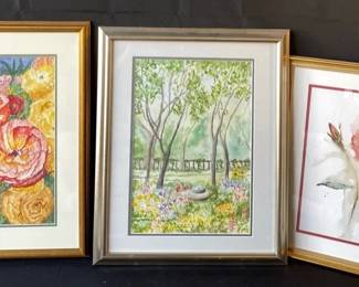 3 Watercolors  Color For All Seasons  Garden Love By Judy Hardy 1 By Gaye Fisher 