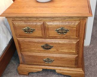 Oak Cochrane nightstand