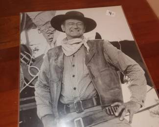 John Wayne print
