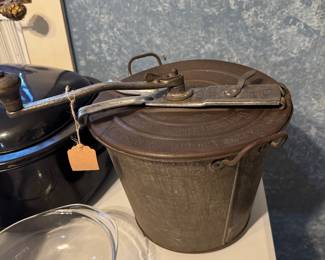 Antique bread mixer