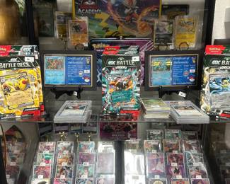 Pokemon and One Piece Cards