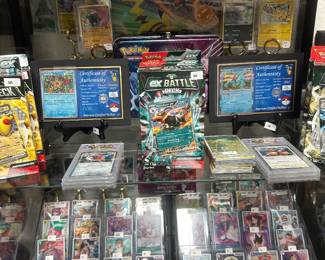Pokemon and One Piece Cards